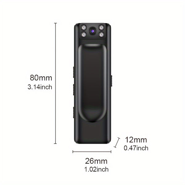 HD Wearable Body Camera With Audio