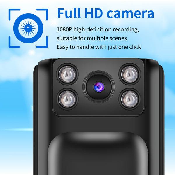 HD Wearable Body Camera With Audio